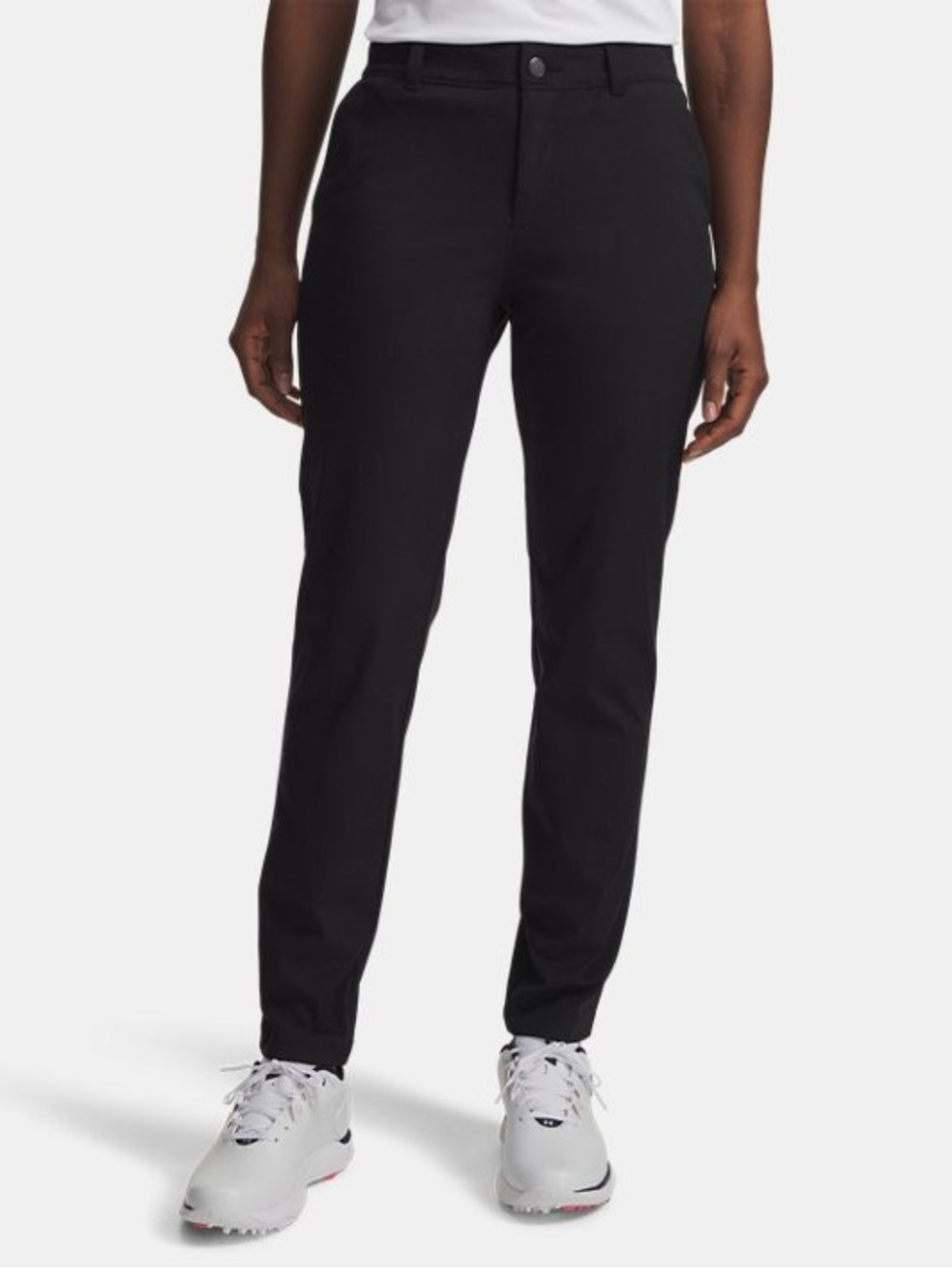 Under Armour Black Drive Pants Loose Fit Women’s size 10